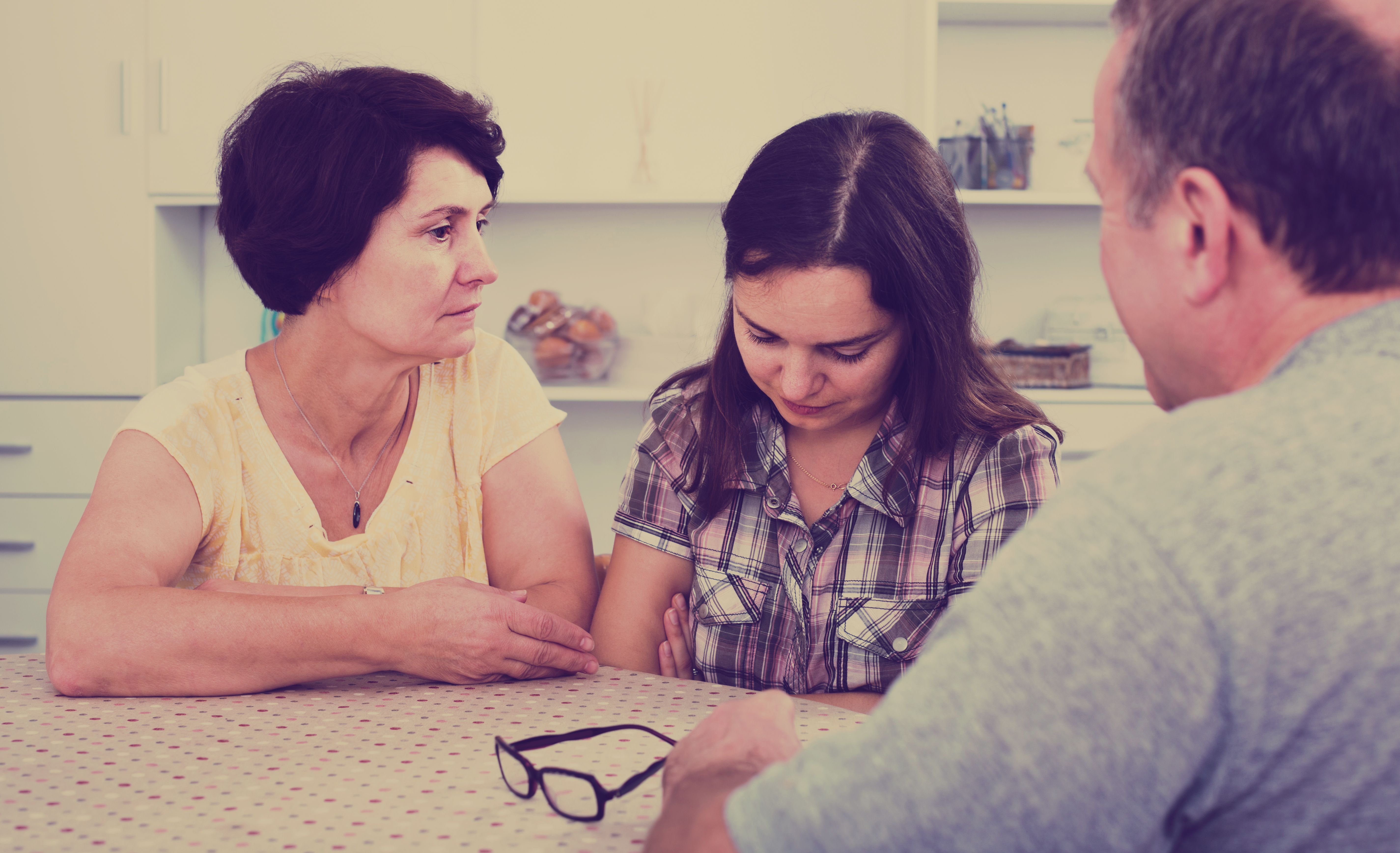 A daughter sad at her parents terms | Source: Getty Images