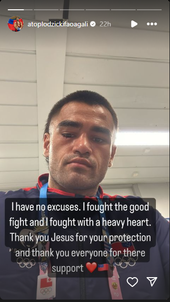 Samoan Boxer, Tupuola Ato Plodzicki-Faoagali | Source: Instagram/atoplodzickifaoagali